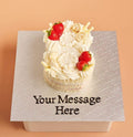 Strawberry Coconut Number Cake