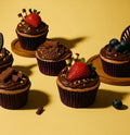 Boîte de 6 cupcakes fourrés au Nutella®