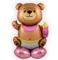 42" It's A Girl Bear Balloon