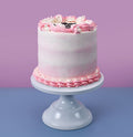 Ombre Pink Pearl Tall Cake