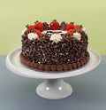 Boucles de chocolat et fraise