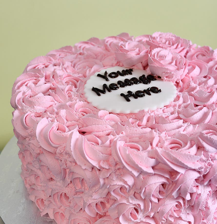 Pink Rosette