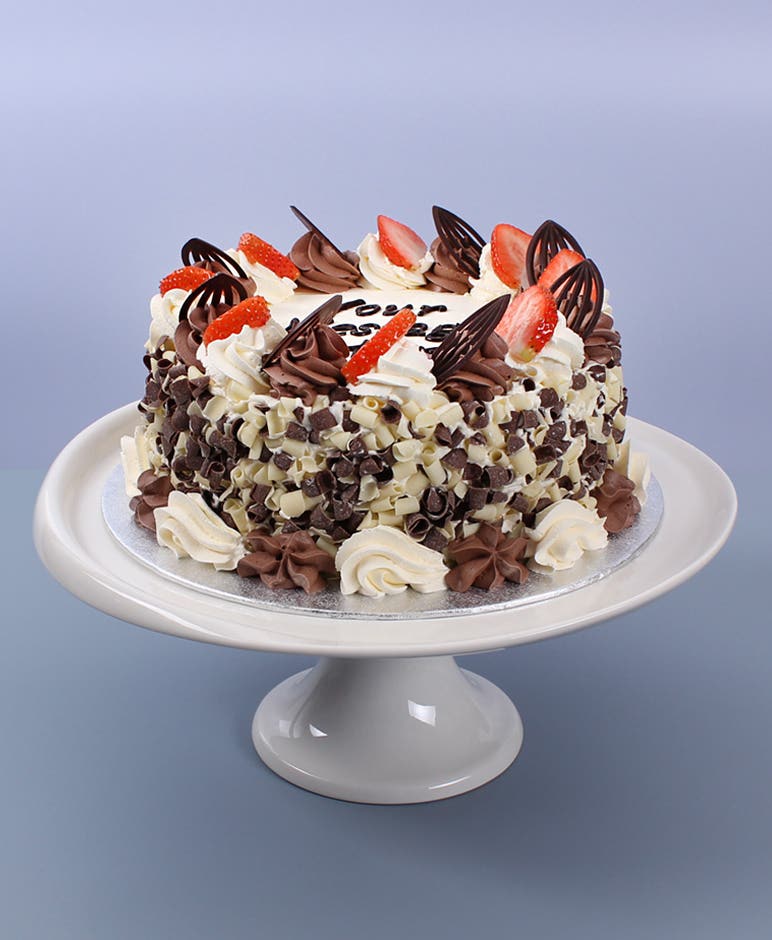 Strawberry & Chocolate Curls