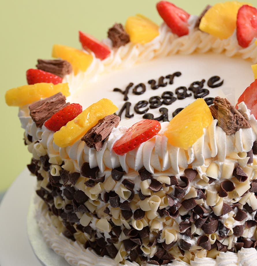 Chocolate Flake & Fruit