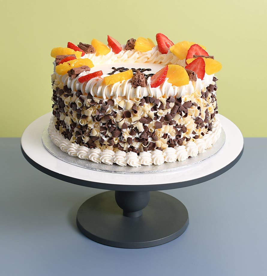 Chocolate Flake & Fruit
