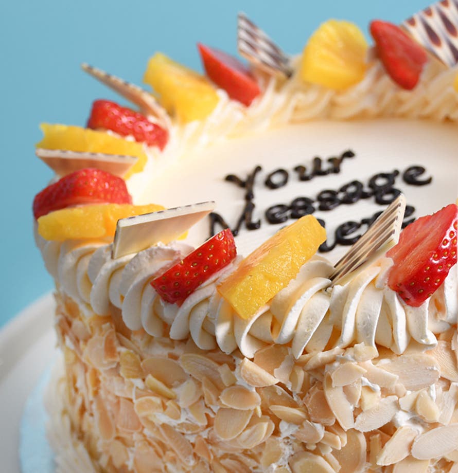 Almond Strawberry & Pineapple