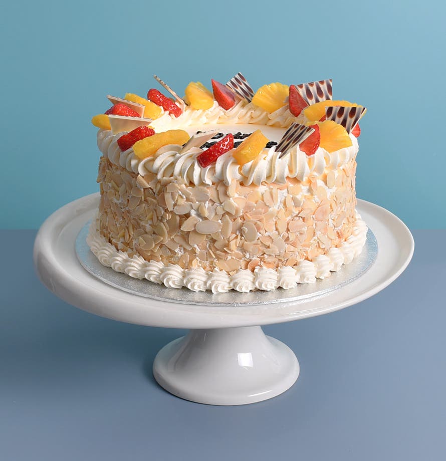 Almond Strawberry & Pineapple