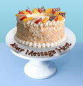 Almond Strawberry & Pineapple Photo Cake