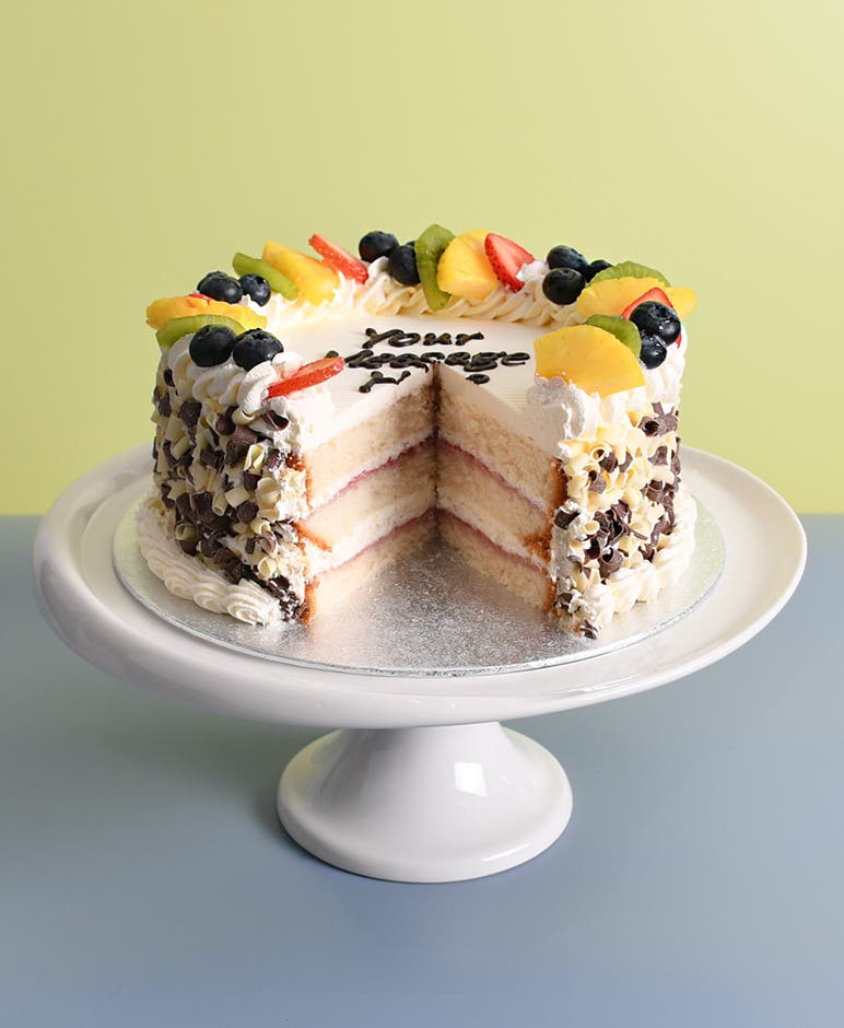 Mixed Fruit & Chocolate Curls