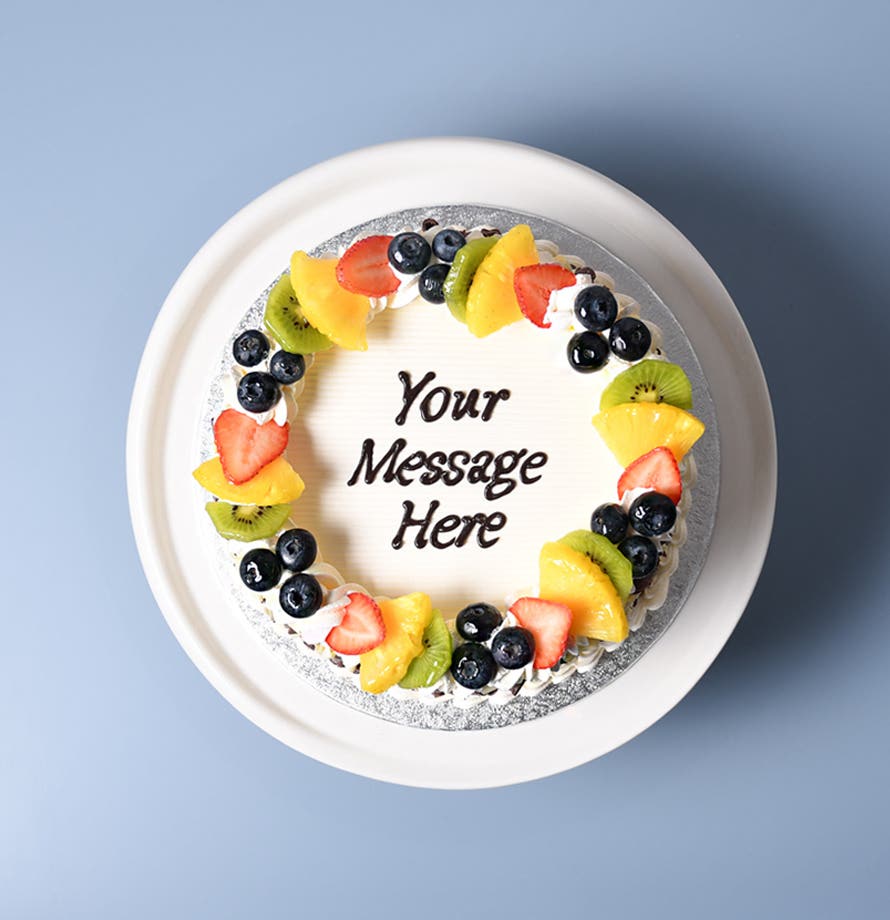 Mixed Fruit & Chocolate Curls