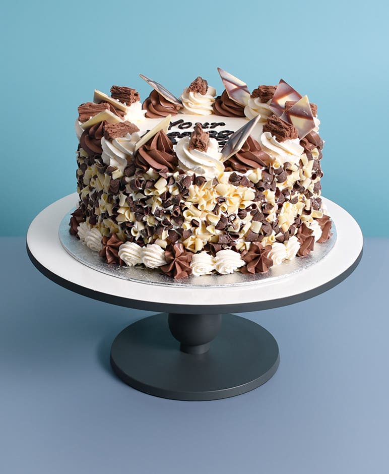 Milk & White Chocolate Curls