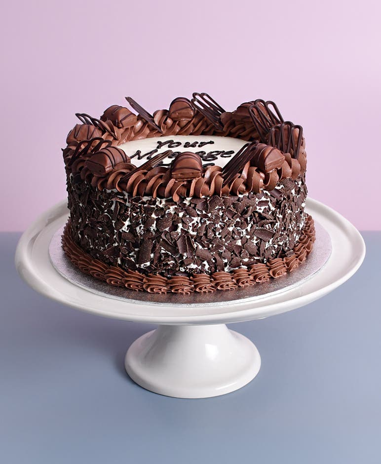 Double Chocolate Bueno Cake