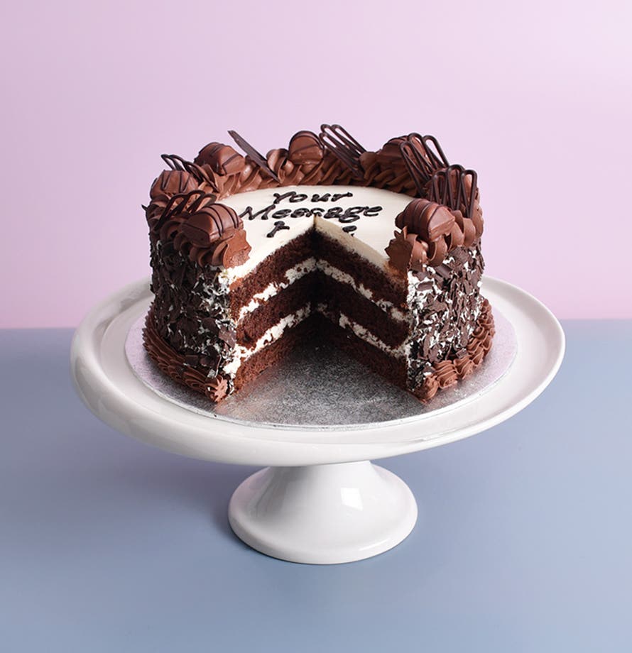 Double Chocolate Bueno Cake