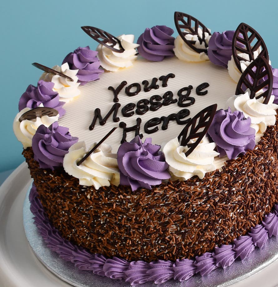 Colour Theme Chocolate Cake