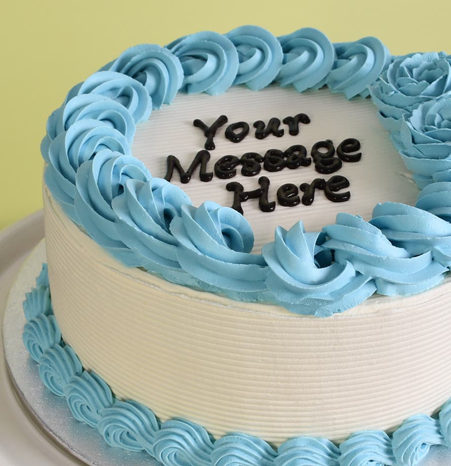 Gâteau tourbillon thème couleur