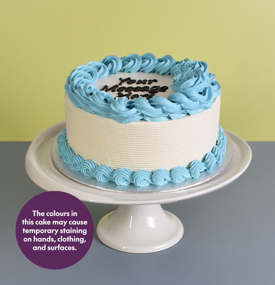 Colour Theme Swirl Cake