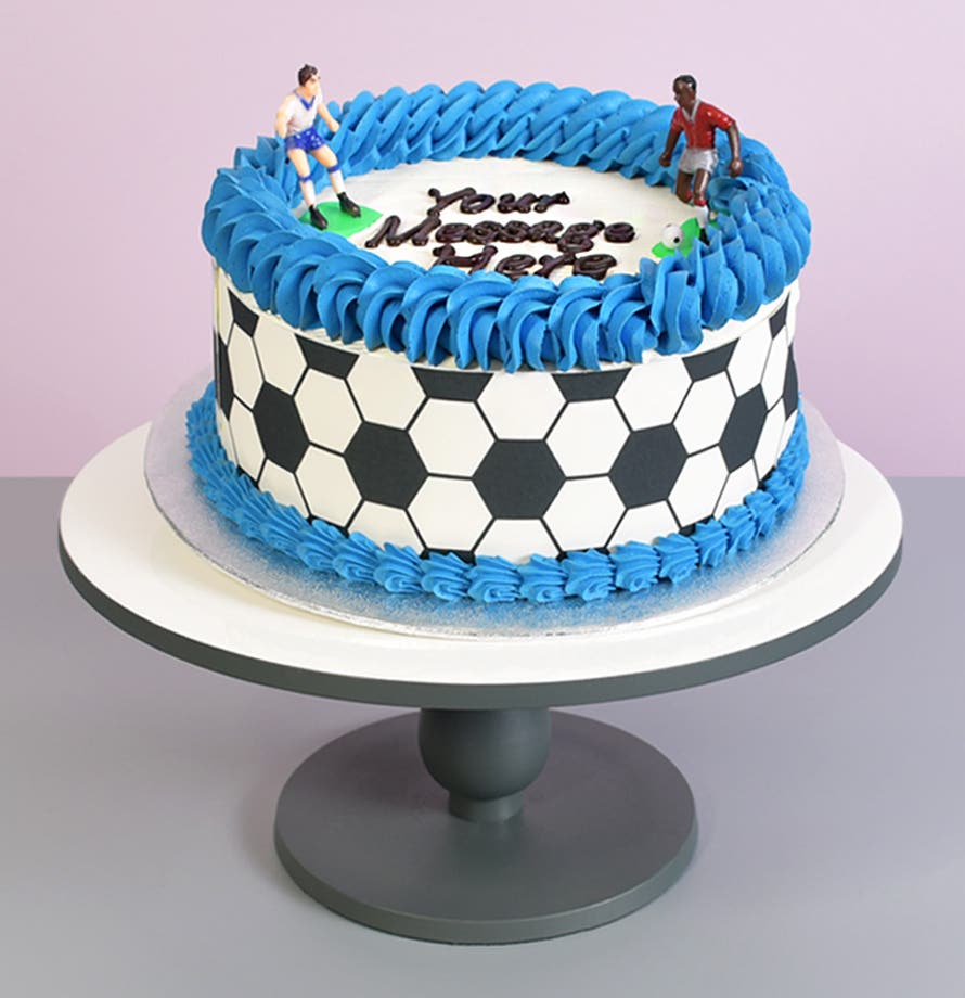 Blue Football Players