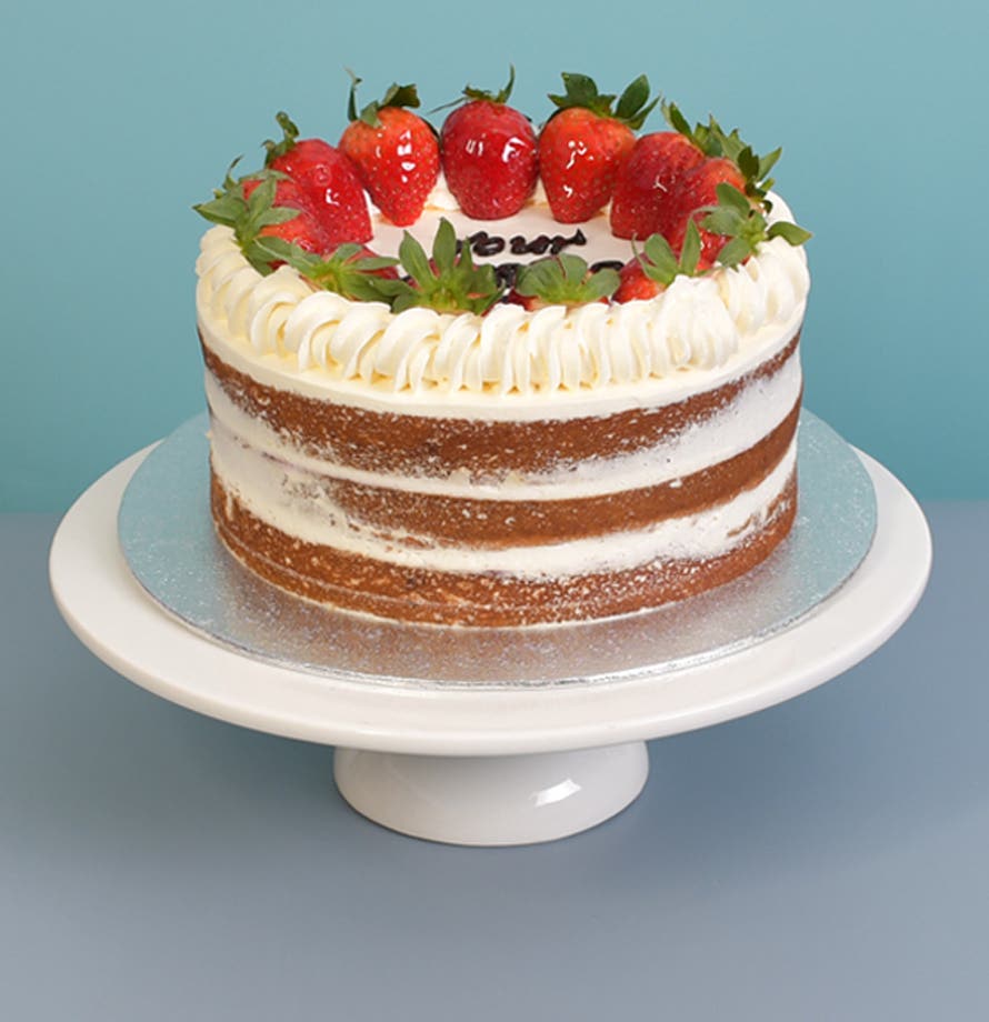 Fraise & Crème Classique Sans Glacage