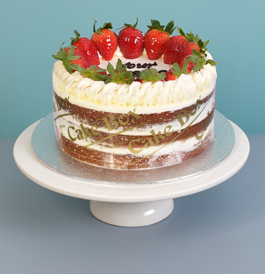 Fraise & Crème Classique Sans Glacage