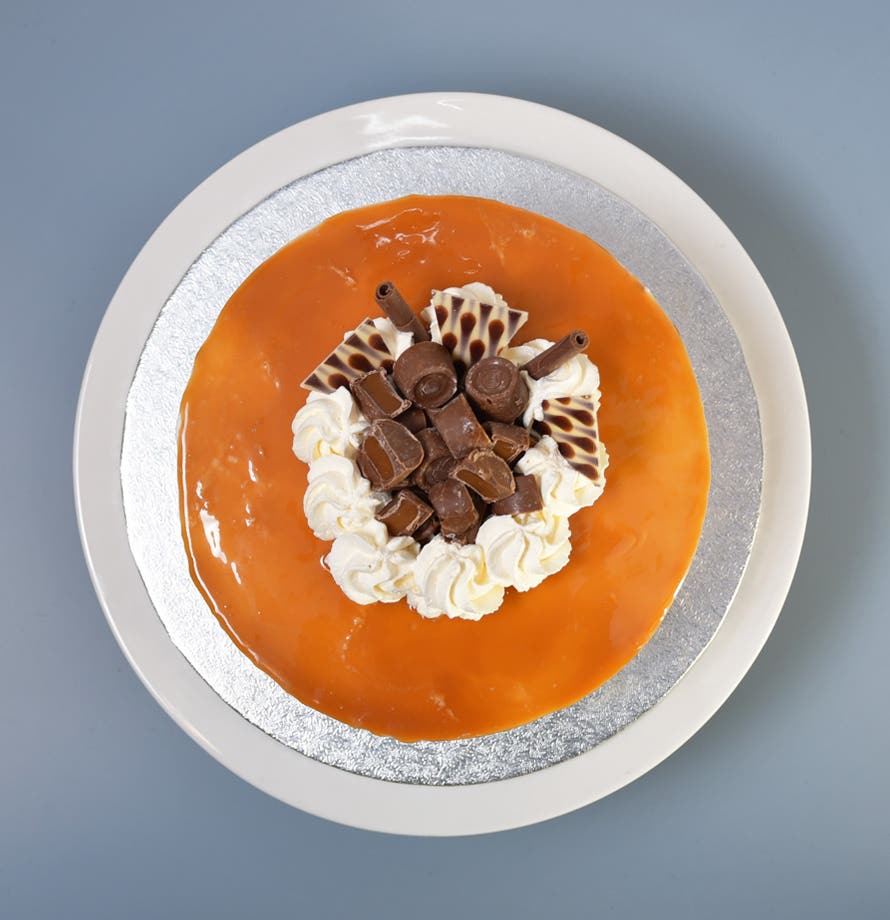 Caramel Drip Chocolate Mountain