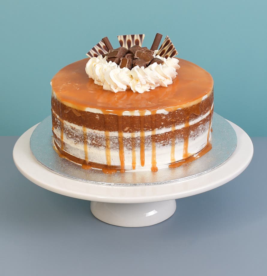 Caramel Drip Chocolate Mountain