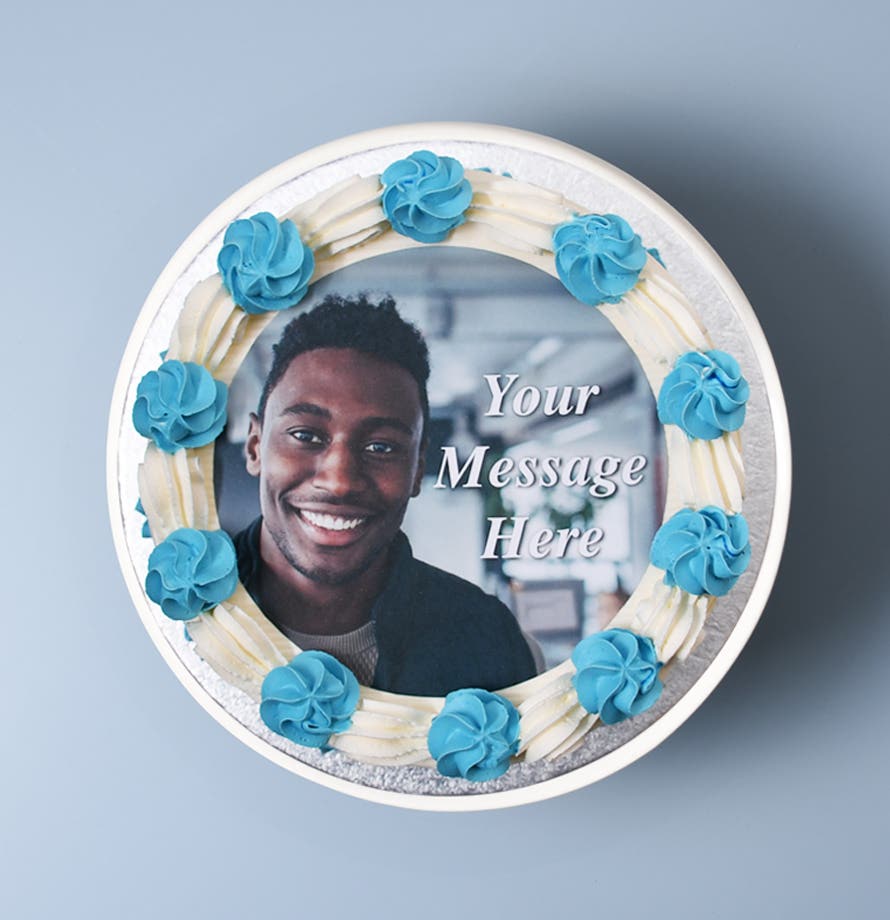 Colour Theme Photo Cake