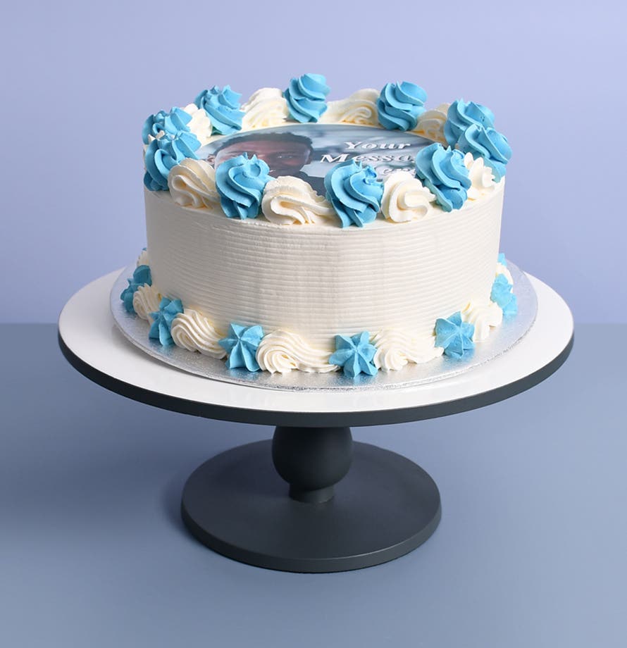 Gâteau photo thème couleur