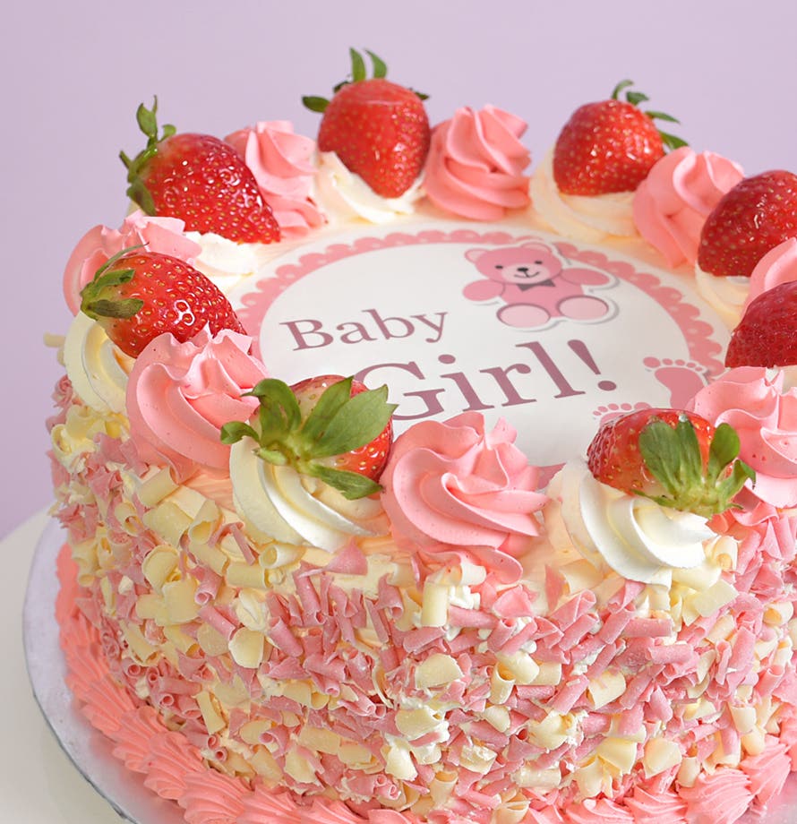 Baby Girl Strawberry Delight