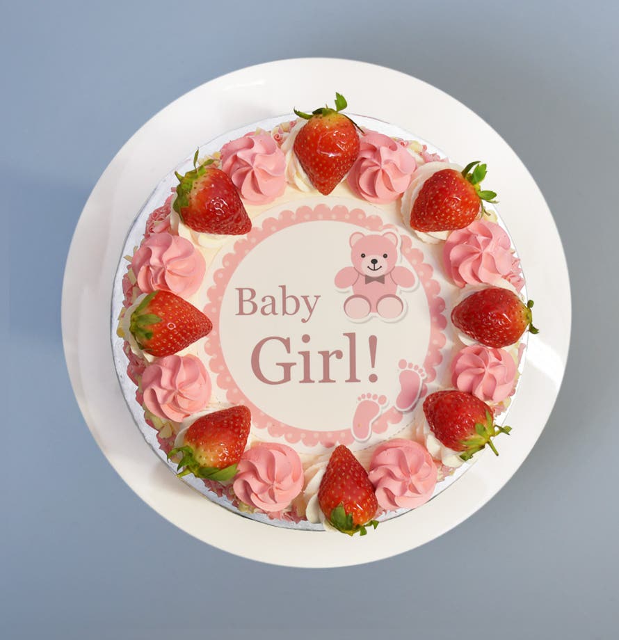 Baby Girl Strawberry Delight