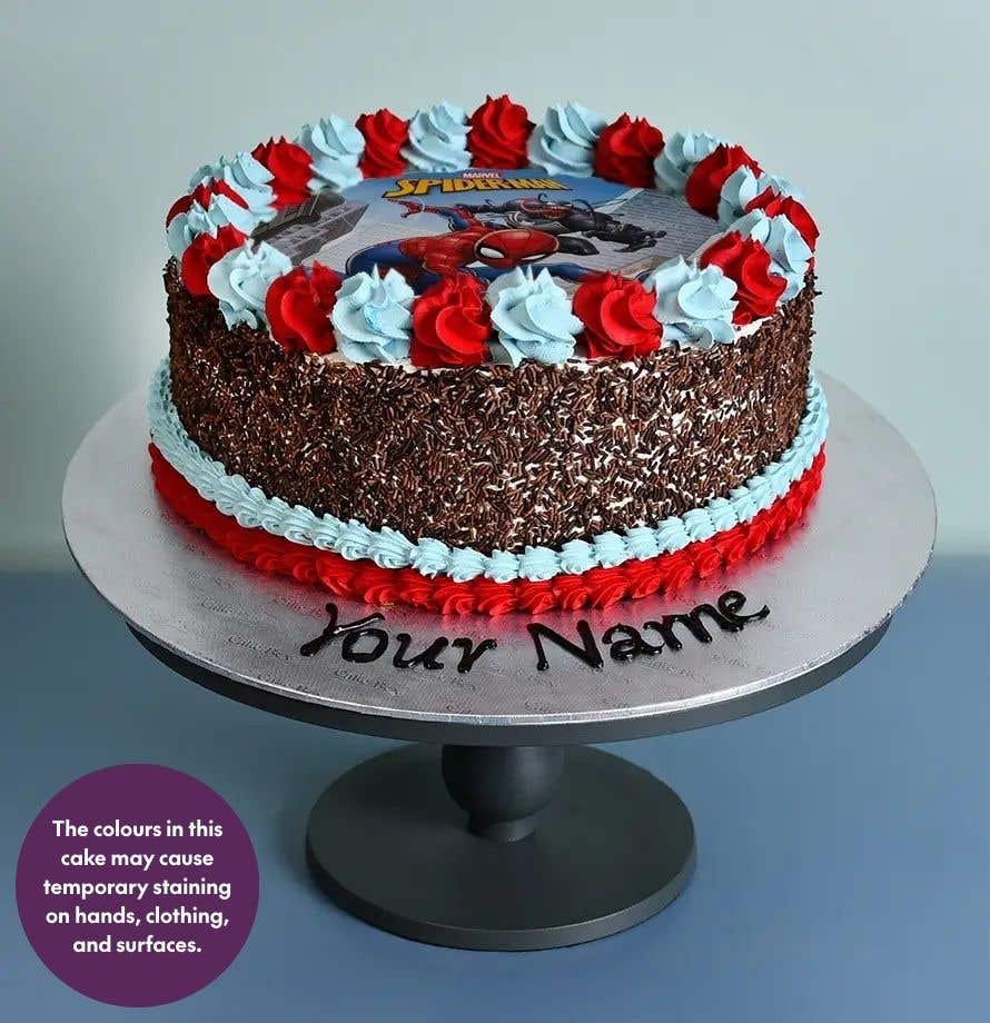 Spiderman Kids Cake