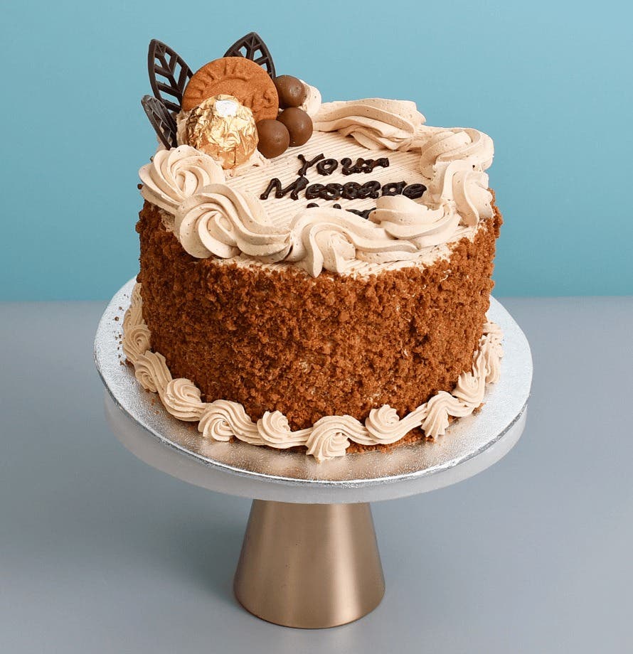 Speculoos Bliss Round Cake