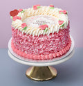 Velvet Rose Bliss Cake