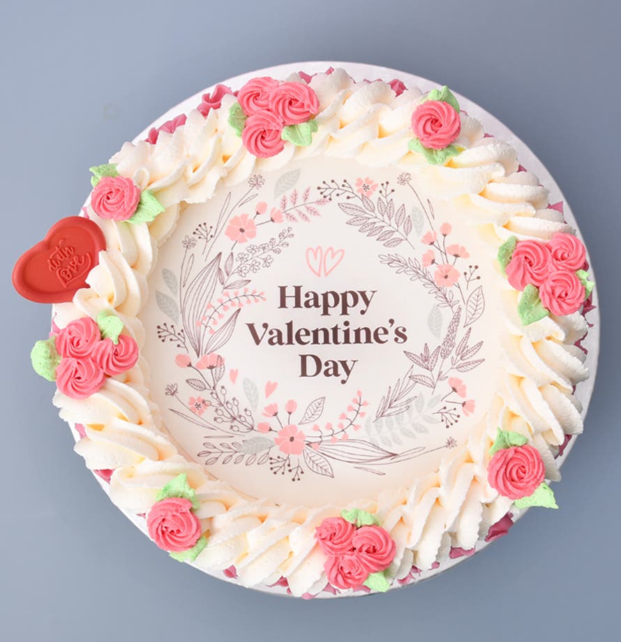 Gâteau Délice Rose Velours