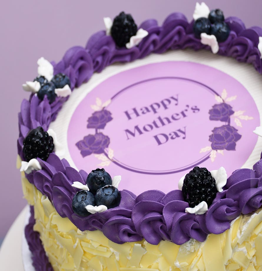 Violet Berry Bliss cake