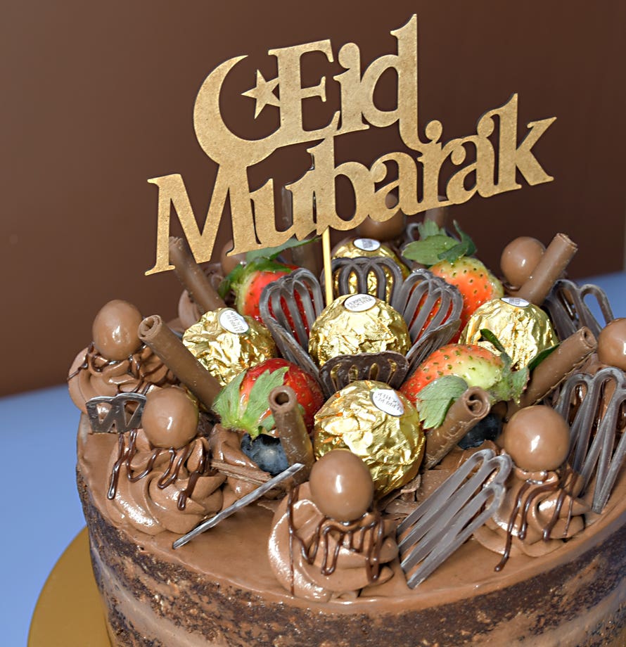 Ramadan Chocolate Hazelnut Bliss Cake