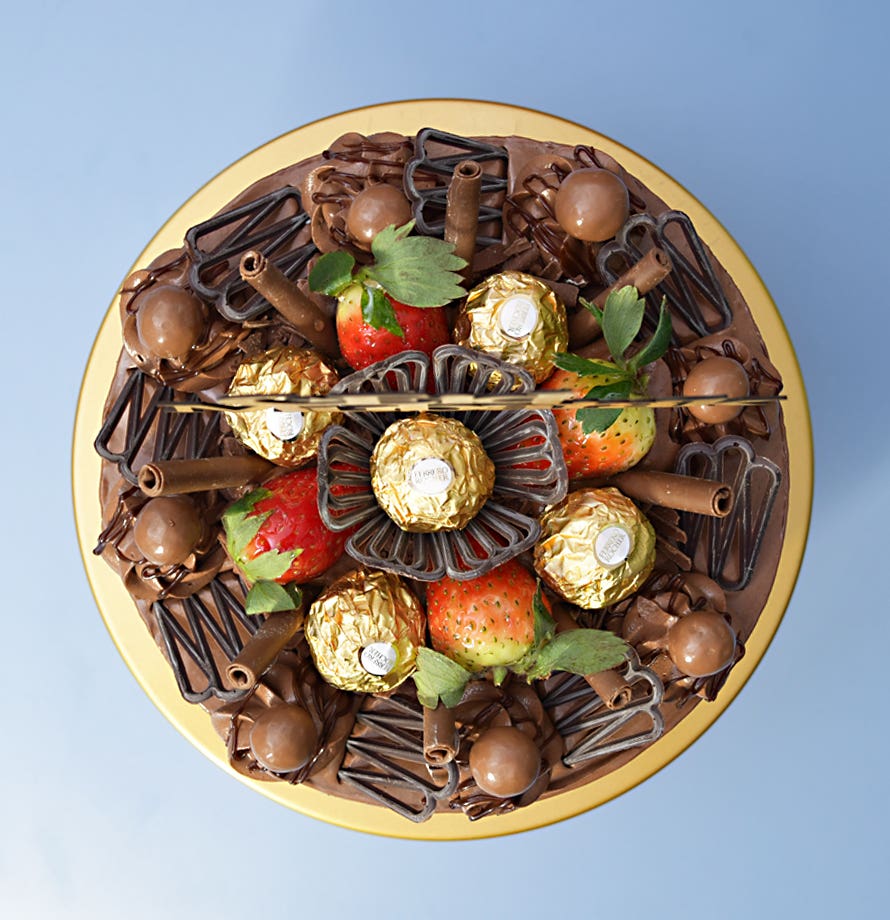 Ramadan Chocolate Hazelnut Bliss Cake