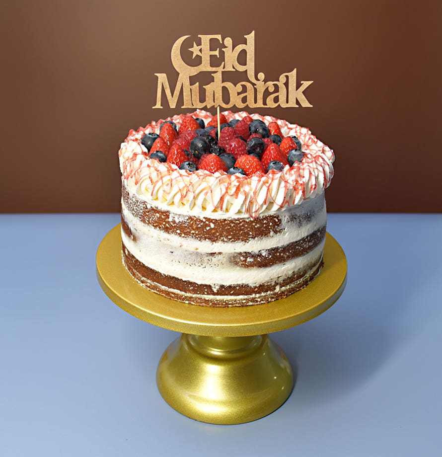 Ramadan Vanilla Berry Bliss Cake