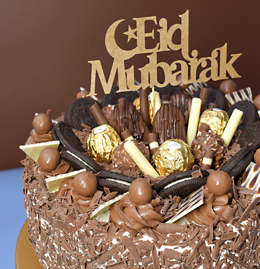 Eid Chocolate Crunch Bliss Cake