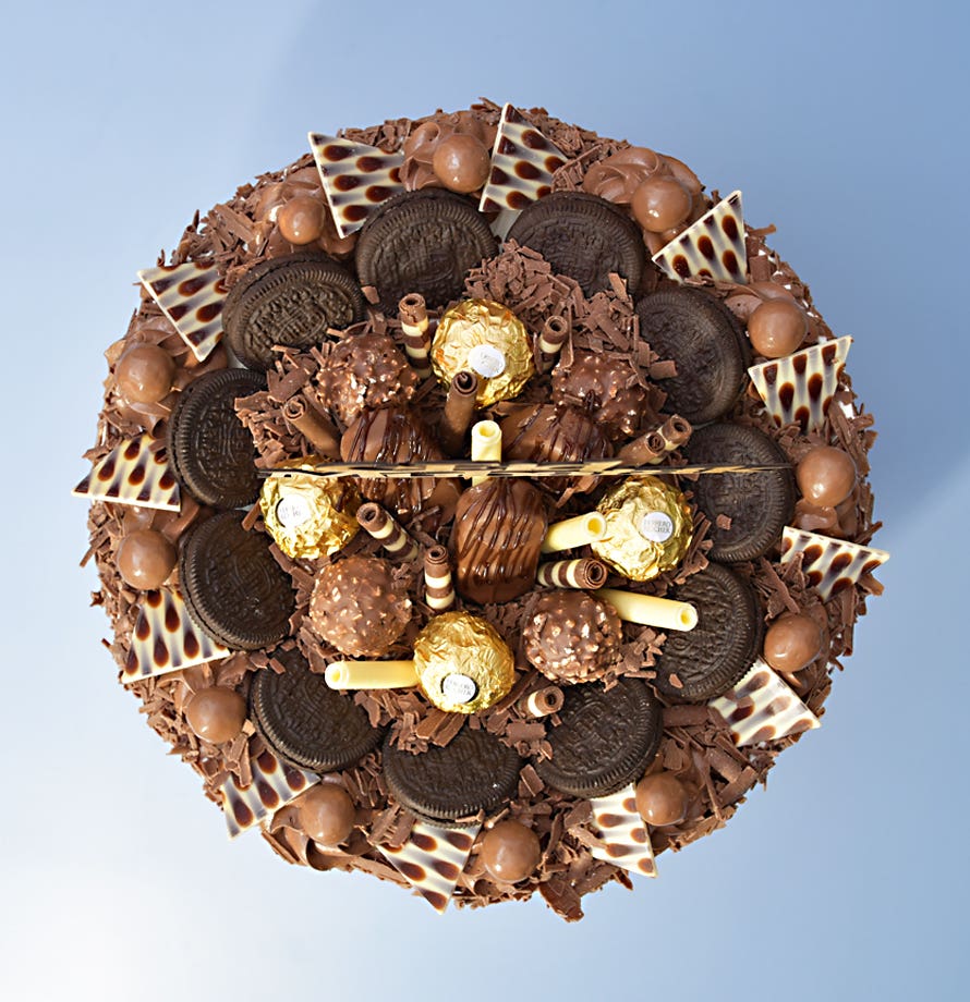 Eid Chocolate Crunch Bliss Cake