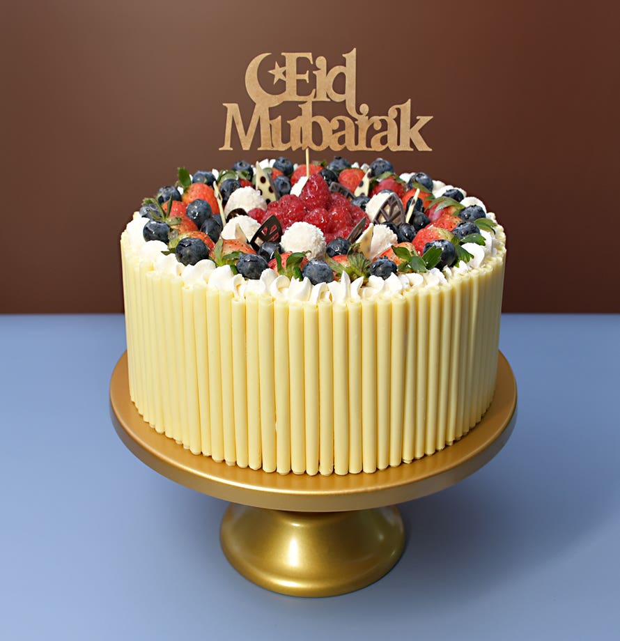 Eid White Chocolate Berry Bliss Cake