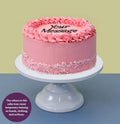 Pink Pearl Sprinkles Cake