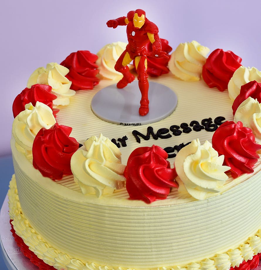 Iron Man Themed Cake