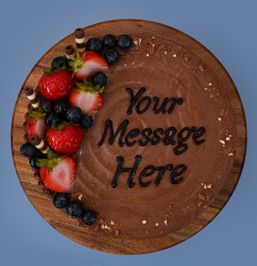 Naked Cake aux fruits rouges glacés et au Nutella®
