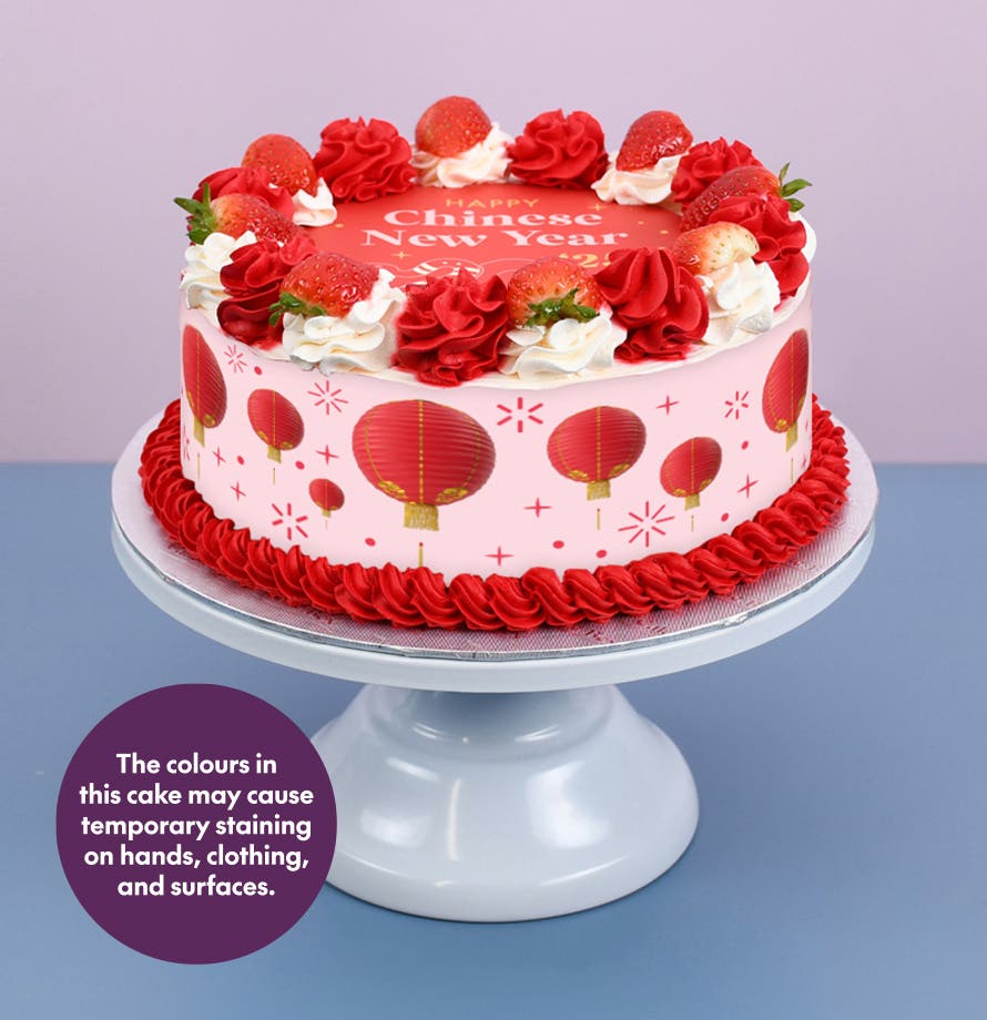 Gâteau aux fraises du Nouvel An chinois RD358CH10XX