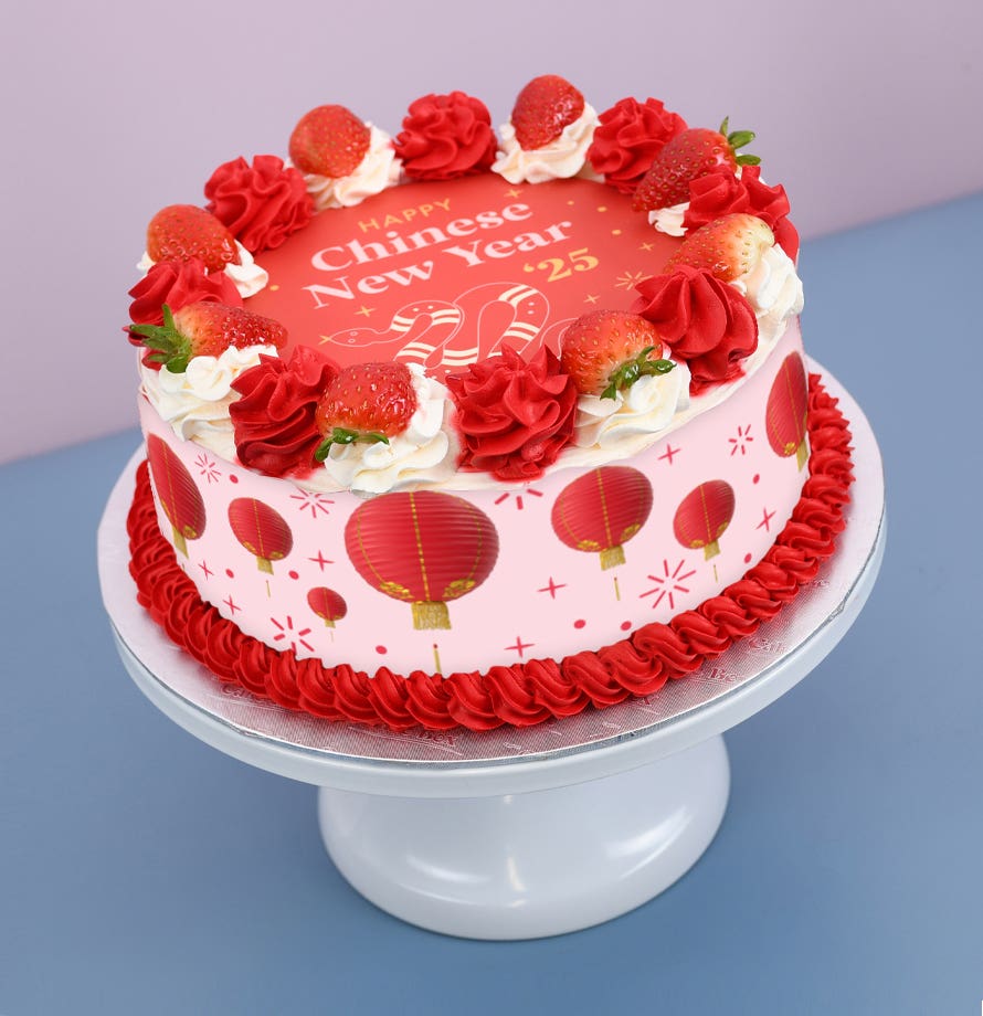 Gâteau aux fraises du Nouvel An chinois RD358CH12XX