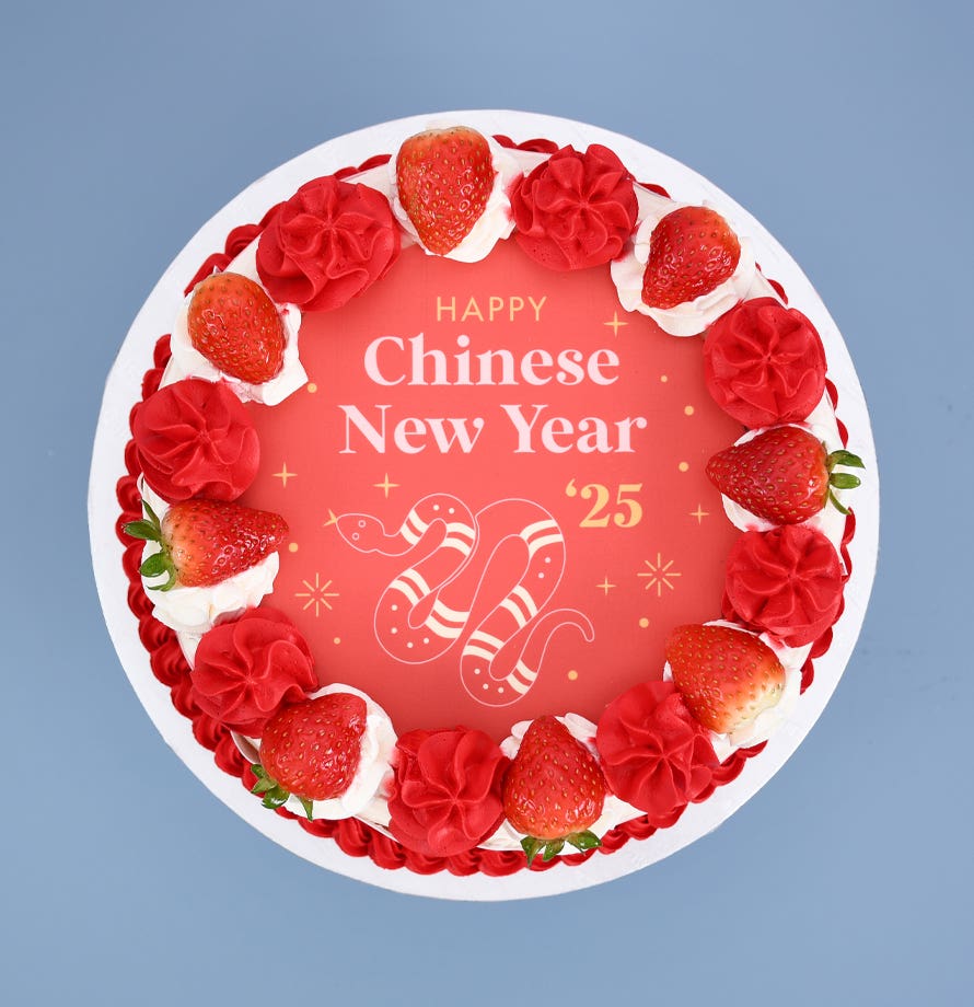 Gâteau aux fraises du Nouvel An chinois RD358CH10XX