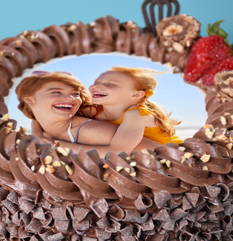 Hazelnut crunch Photo Cake