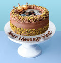 Dubai Chocolate Photo Cake