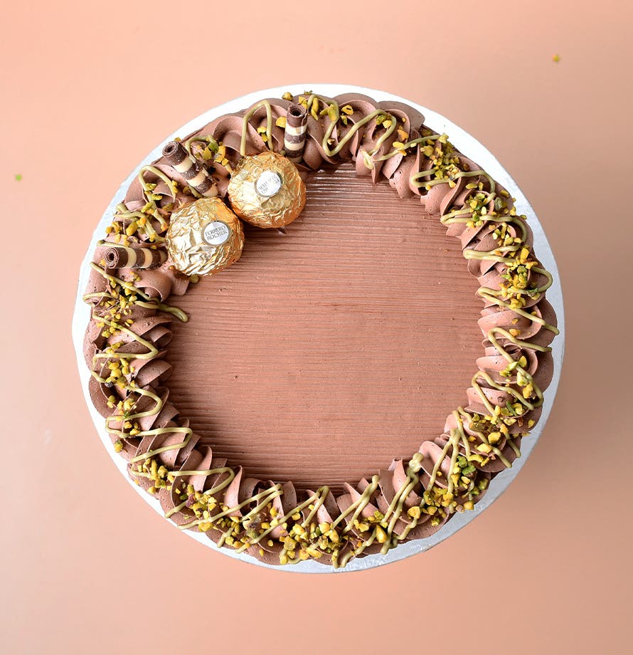 Dubai Chocolate Cake