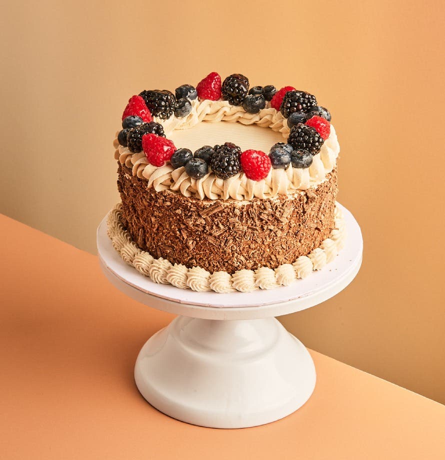 Gâteau Tiramisu aux fruits rouges